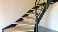 Escaliers design métal